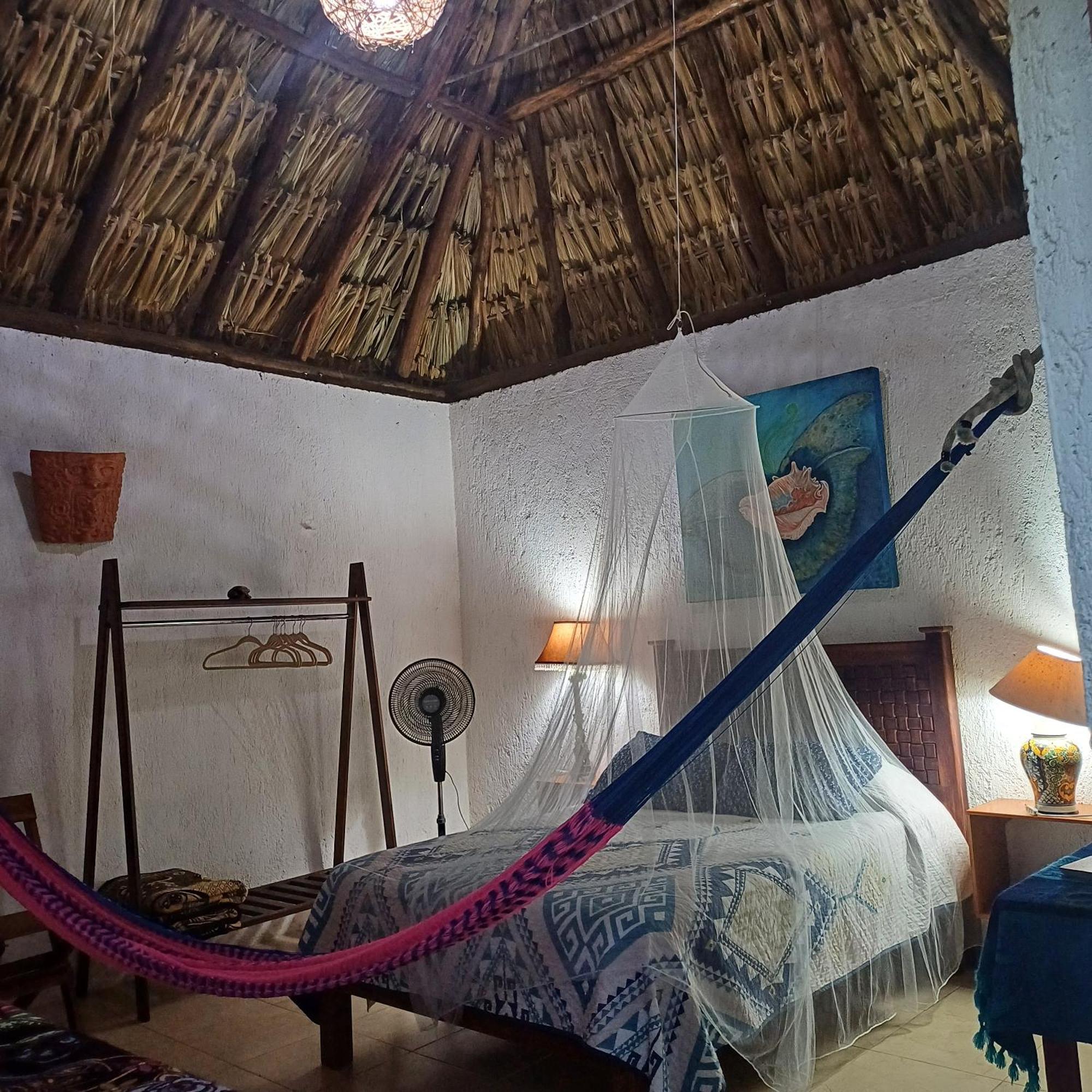 Mayan Bungalow Near Chichen المظهر الخارجي الصورة