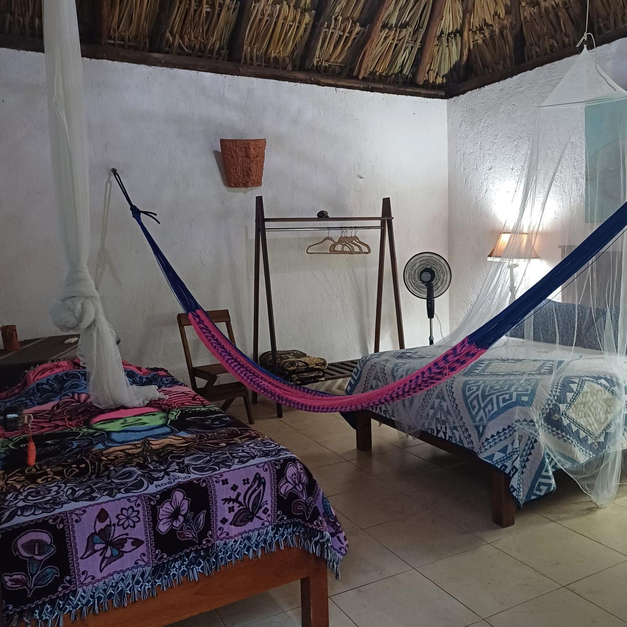 Mayan Bungalow Near Chichen المظهر الخارجي الصورة